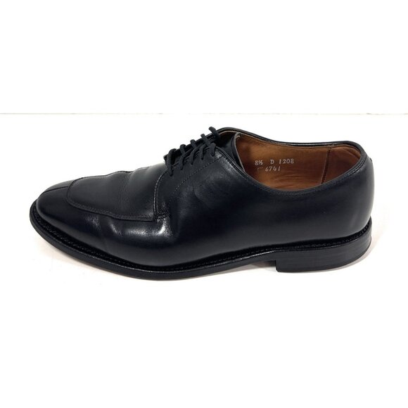 Allen Edmonds Mens Delray Split Toe Blucher Derby Dress Shoes Size 8.5 D Black - Picture 3 of 10